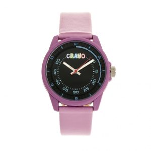 Crayo Jolt Unisex Watch – Pink Stainless Steel – One Size