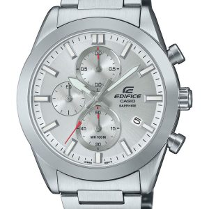 Casio Edifice Unisex’s Silver Watch EFB-710D-7AVUEF Stainless Steel (archived) – One Size