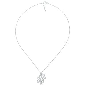 Orphelia ‘Malenia’ WoMens 925 Sterling Silver Chain with Pendant – ZH-7077 – One Size