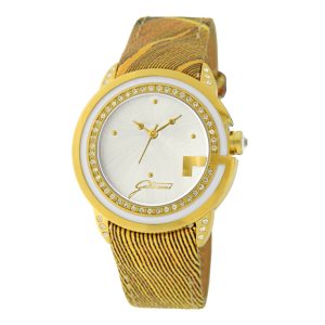 Gattinoni : ELETTRA Womens Watch – Beige Leather – One Size