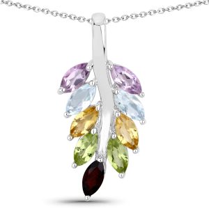 Rafaela Donata Womens Khushi Female Sterling Silver Necklace – One Size