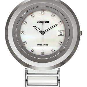 Jowissa : womens cyclon mother of pearl watch – White – One Size