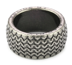 Police Mens : "Burnout" Jewelry - Silver - One Size