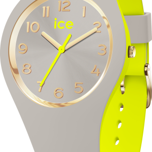 Ice-Watch Ice Watch Ice Duo Chic – Grey Lime WoMens 023279 Silicone – One Size