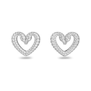 Swarovski Una Double Swan Logo Earrings 5625535