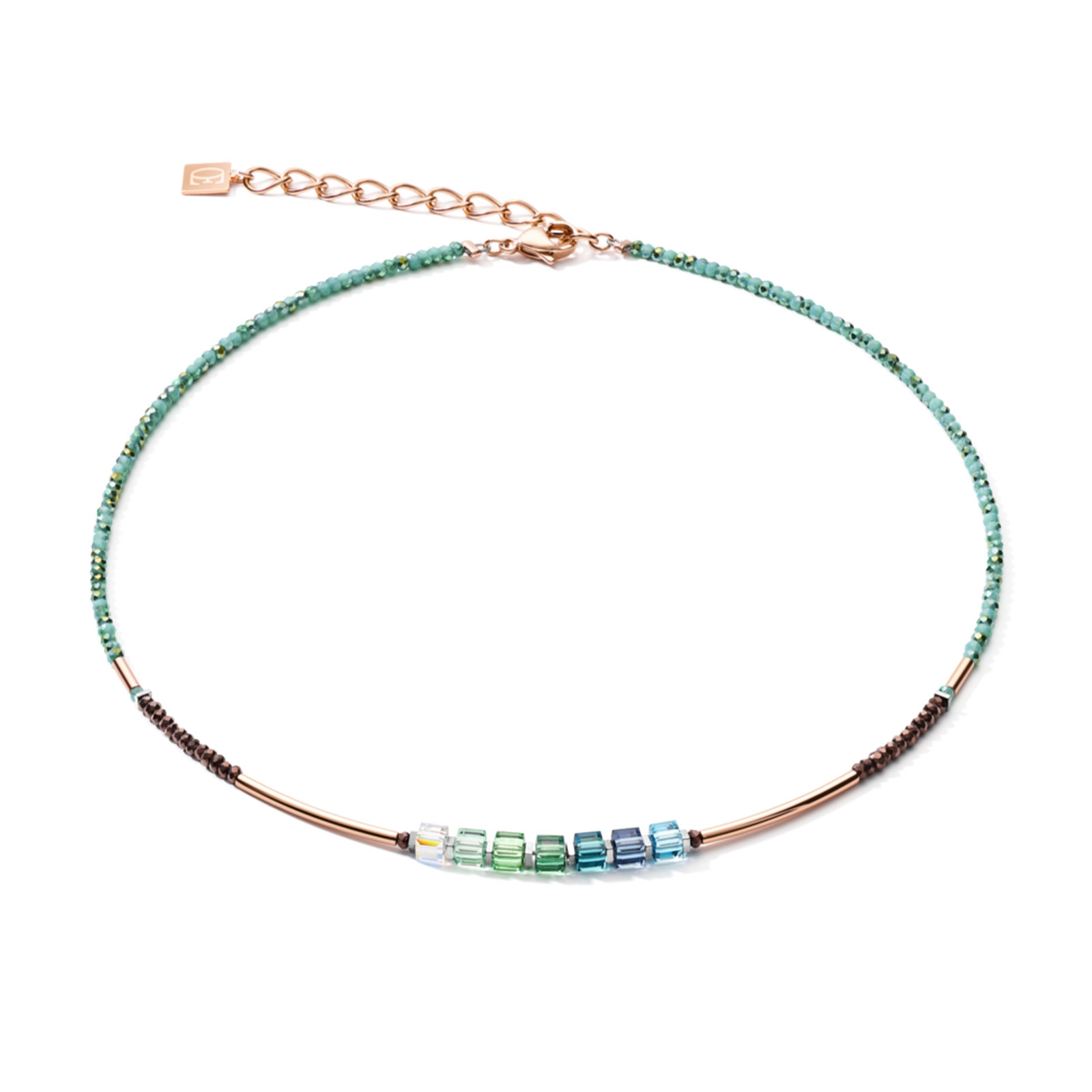 Coeur De Lion Gradient Beaded Necklace 5027/10-0537