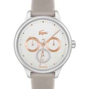 Lacoste Birdie WoMens Grey Watch 2001207 Leather (archived) – One Size