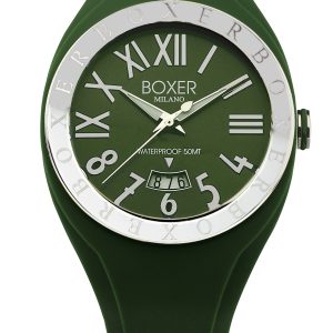 Boxer : Mens Green Watch Rubber – One Size