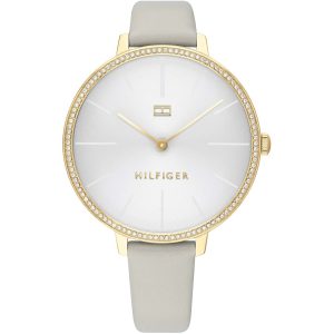 Tommy Hilfiger Kelly WoMens Grey Watch 1782110 Leather – One Size