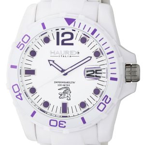 Haurex Italy mens caimano white watch – One Measurement