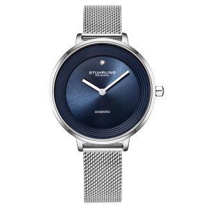 Stührling Womens Symphony 3946 Quartz 37mm Classic – Blue – One Size