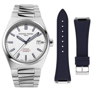 Frederique Constant Frédérique Highlife Automatic Cosc Mens Silver Watch FC-303S3NH26B Stainless Steel (archived) – One Size