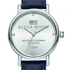 River Woods Arkansas WoMens Blue Watch RW340037 Leather – One Size