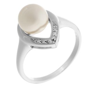 Orphelia WoMens 925 Sterling Silver Ring – ZR-7115 – Size R 1/2