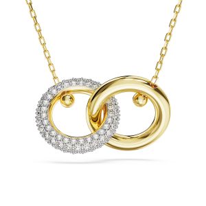 Swarovski ‘Dextera’ WoMens Gold Plated Metal Necklace – 5668820 Gold Tone – One Size