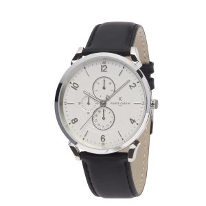 Pierre Cardin Pigalle Boulevard Mens Black Watch CPI.2021 Leather – One Size