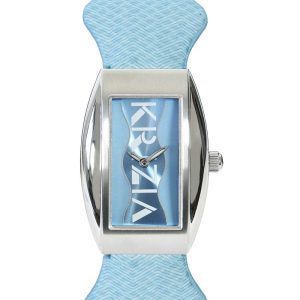 Krizia : Womens Light Blue Watch Leather – One Size