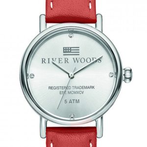 River Woods Arkansas WoMens Red Watch RW340039 Leather (archived) – One Size