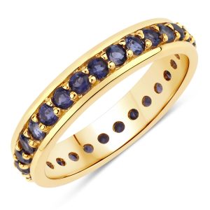 Rafaela Donata Womens Khushi Female Sterling Silver Ring – Gold – Size P