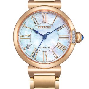 Citizen L May Bells WoMens Rose Gold Watch EM1063-89D Stainless Steel (archived) – One Size
