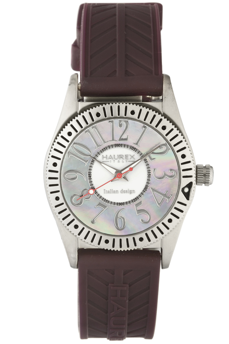Haurex Italy : Womens Promise Purple Watch Rubber - One Size