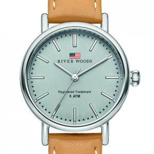 River Woods Oswego WoMens Brown Watch RW340013 Leather – One Size