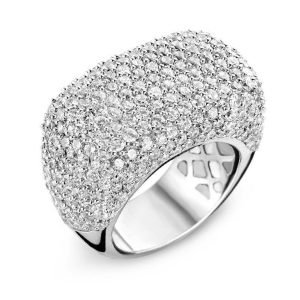 Orphelia WoMens 925 Sterling Silver Ring – R-4985 – Size L