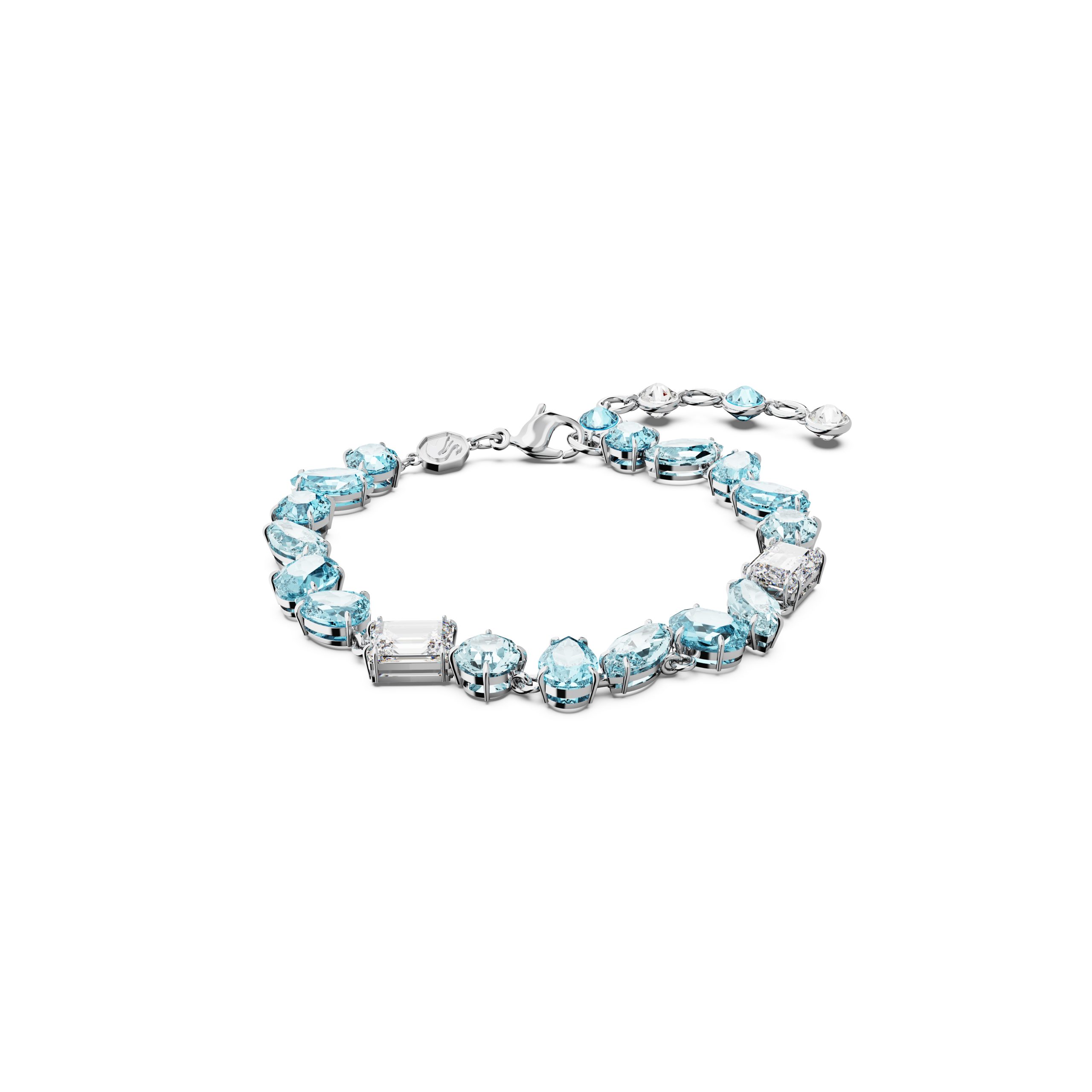 Swarovski 'Gema' WoMens Base Metal Bracelet - Silver 5666018 Metal (archived) - One Size