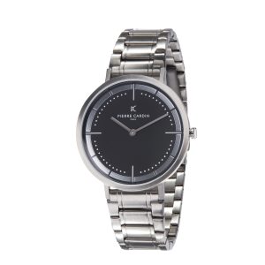 Pierre Cardin Belleville Park Mens Silver Watch CBV.1028 Stainless Steel – One Size