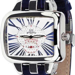 Gio Monaco : Womens Hollywood White Watch – Blue – One Size