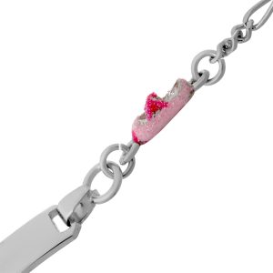 Orphelia Childrens Unisex ‘Megane’ Child’s 925 Sterling Silver Bracelet – ZA-7136 – One Size