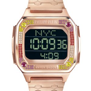Philipp Plein Hyper $hock Unisex’s Rose Gold Watch PWHAA0821 Stainless Steel – One Size