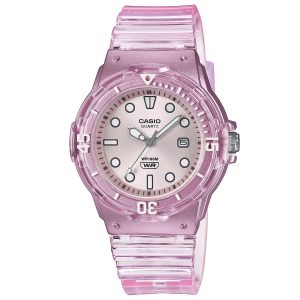 Casio Collection WoMens Transparent Watch LRW-200HS-4EVEF – One Size