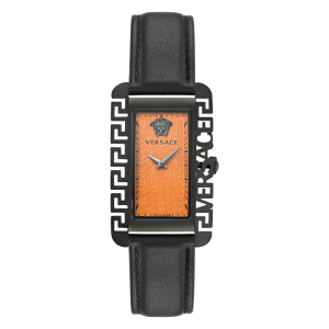 Versace Flair Gent Unisex’s Black Watch VE7D00123 Leather (archived) – One Size