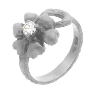 Orphelia WoMens 925 Sterling Silver Ring – ZR-3929 – Size K