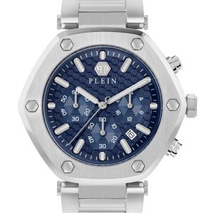 Philipp Plein The Hexagon Chrono Mens Silver Watch PWZBA0323 Stainless Steel (archived) – One Size