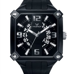 Viceroy : Mens Black Watch Rubber – One Size