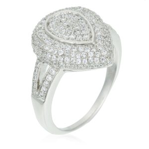 Orphelia WoMens 925 Sterling Silver Ring – ZR-3523 – Size O 1/2