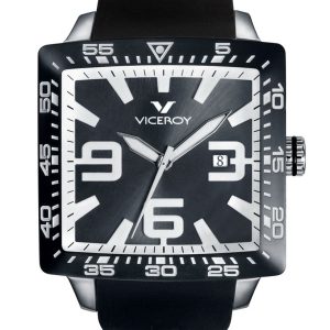 Viceroy : Mens Black Watch Rubber – One Size
