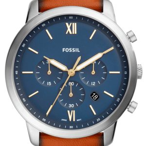 Fossil Neutra Chrono Mens Brown Watch FS5453 Leather – One Size