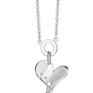 Orphelia WoMens 925 Sterling Silver Necklace – ZK-2754 – One Size