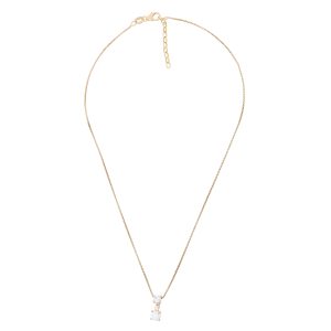 Orphelia ‘Lykke’ WoMens 925 Sterling Silver Chain with Pendant – Gold ZH-7128/G – One Size