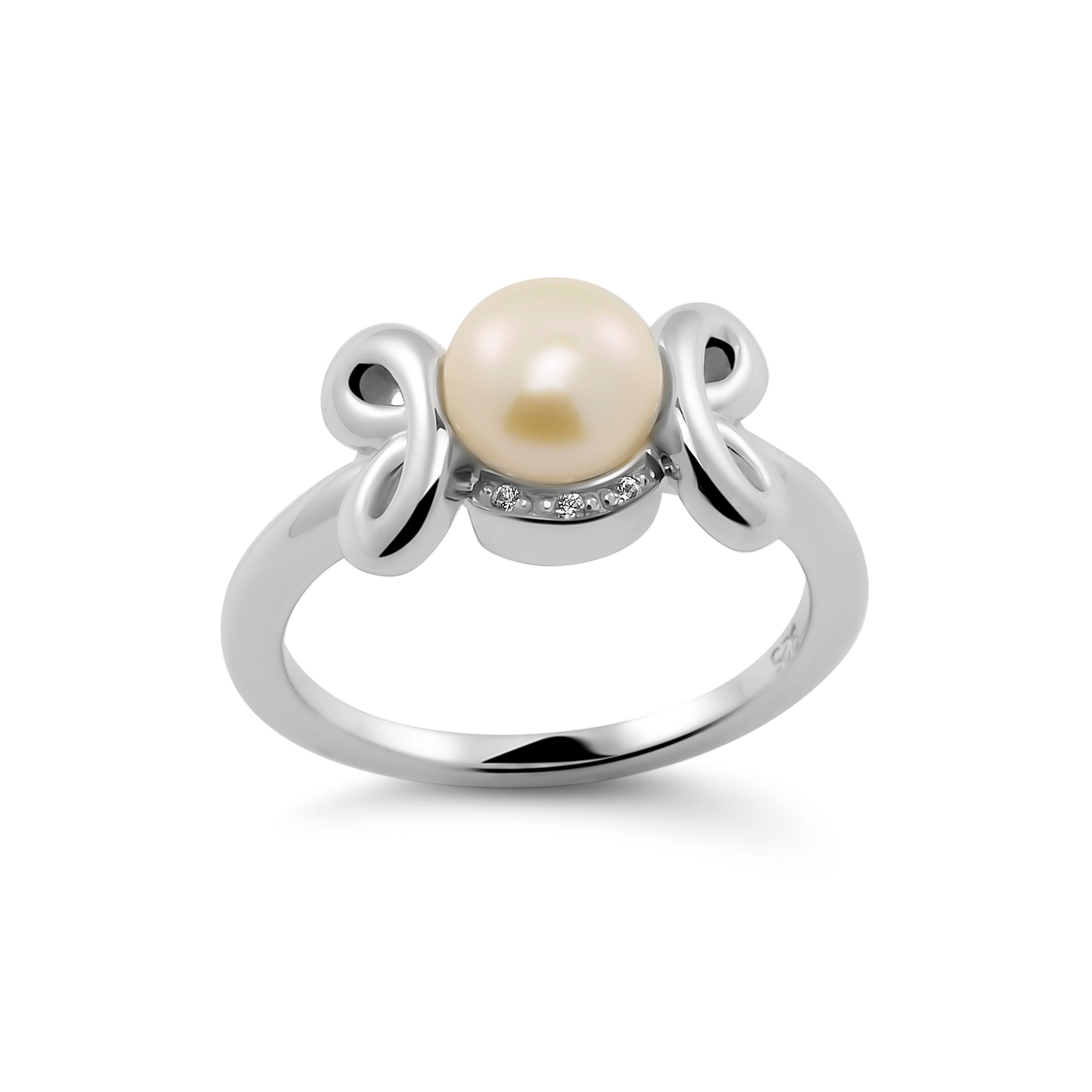 Orphelia 'Elisabeth' WoMens 925 Sterling Silver Ring - ZR-7511 - Size O 1/2