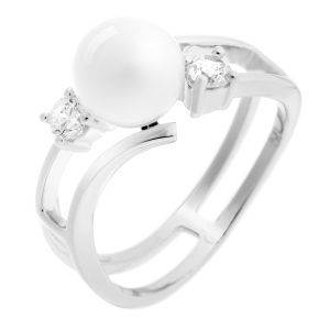 Orphelia WoMens 925 Sterling Silver Ring – ZR-7119 – Size K