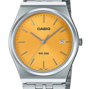 Casio Collection WoMens Silver Watch MTP-B145D-9AVEF Stainless Steel (archived) – One Size