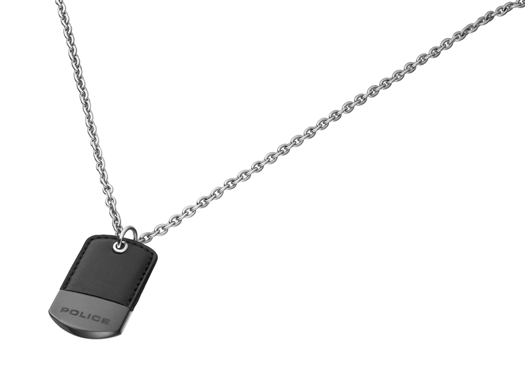 Police Unisex : "FRAGMENT" Pendant - Silver - One Size