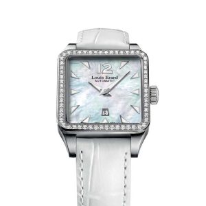 Louis Erard : Womens Emotion Mother Of Pearl Watch – White – One Size