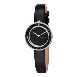 Pierre Cardin Marais WoMens Black Watch CMA.0000 Leather – One Size