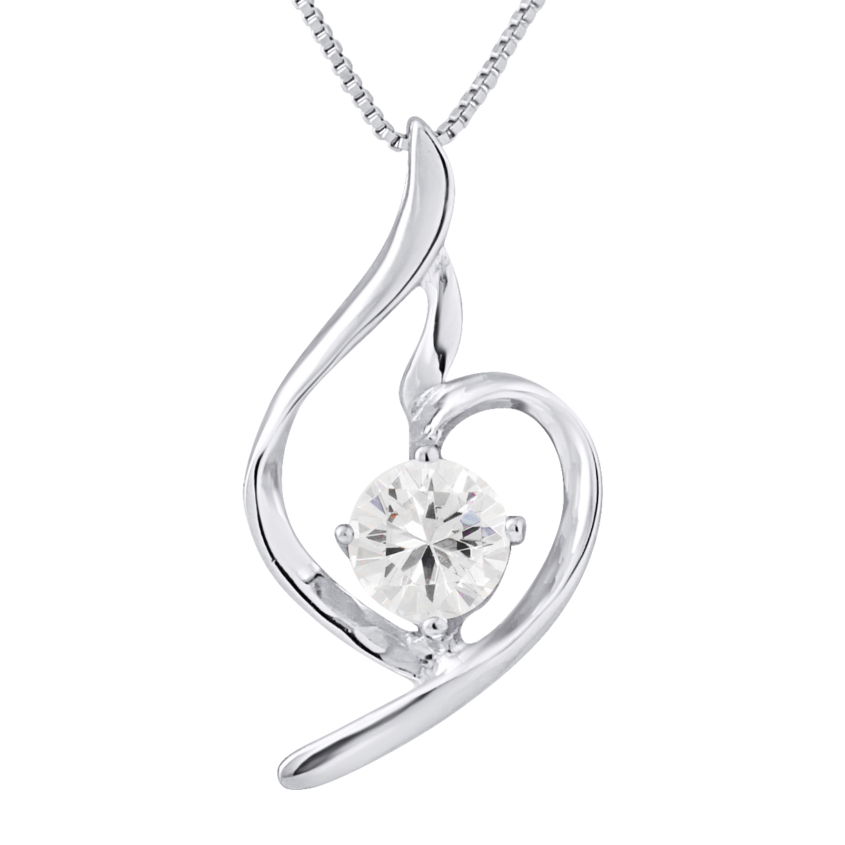 Lova - Lola Van Der Keen Womens Pendant - Be Pretty Collection Silver Sterling - One Size