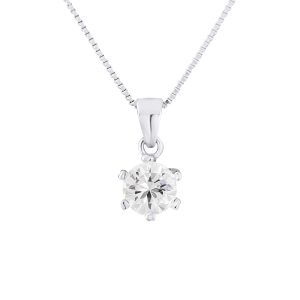 Lova – Lola Van Der Keen Womens Pendant – Be Pretty Collection Silver Sterling – One Size